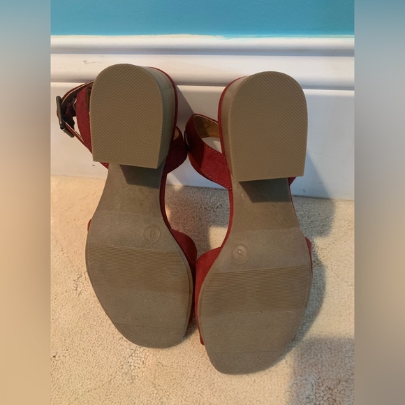 Burgundy Sandals/Clogs - Picture 5 of 5